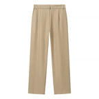 TAOP&ZA 2026 New Fashionable and Versatile Women's Long-Sleeved Collared Suit Jacket and High-Waisted Trousers Set 3169